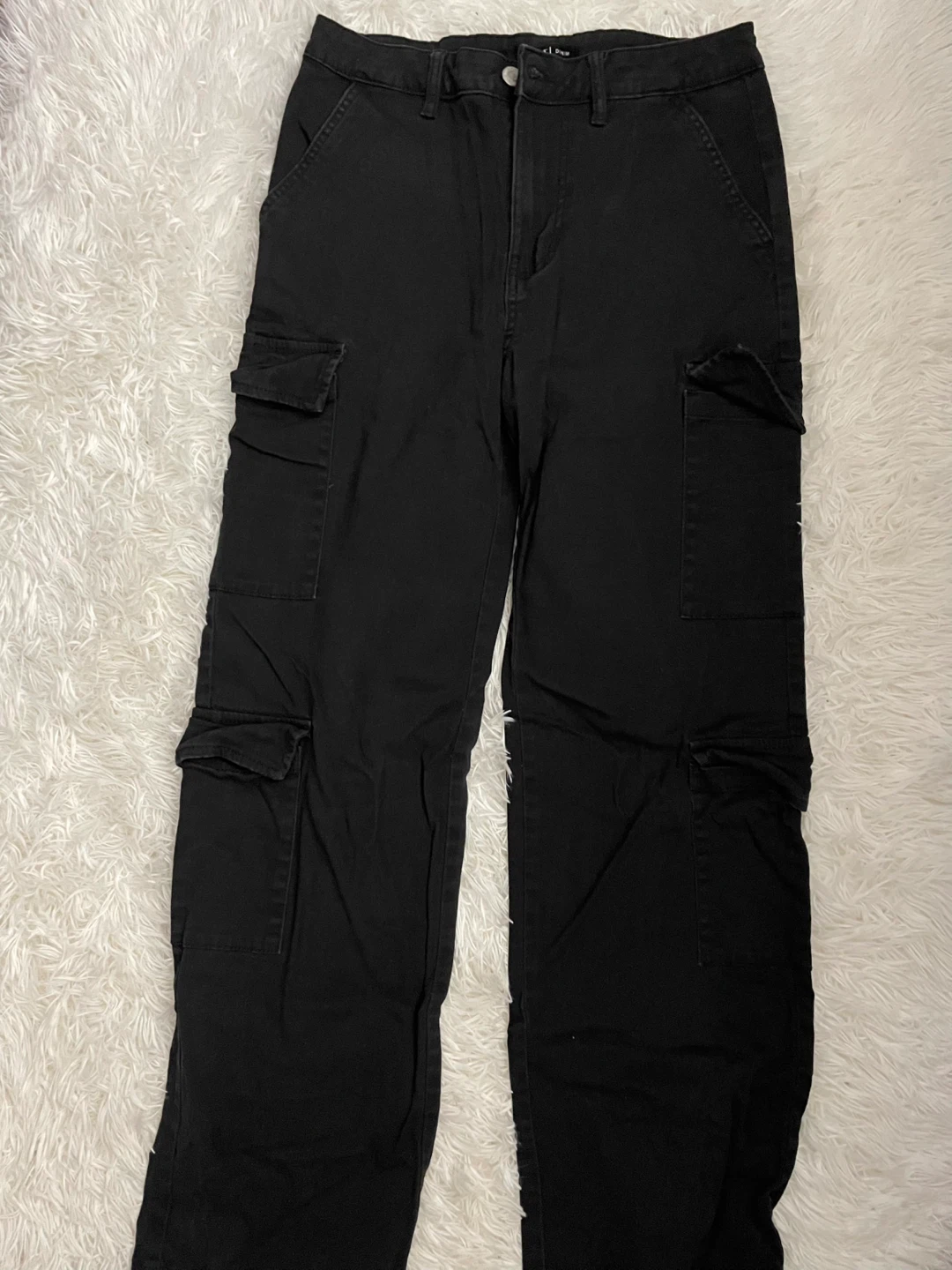 Black Cargo Pants