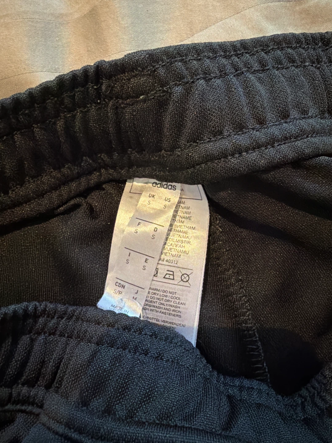 Adidas Black Men Soccer Training Pants Size S - photo 2