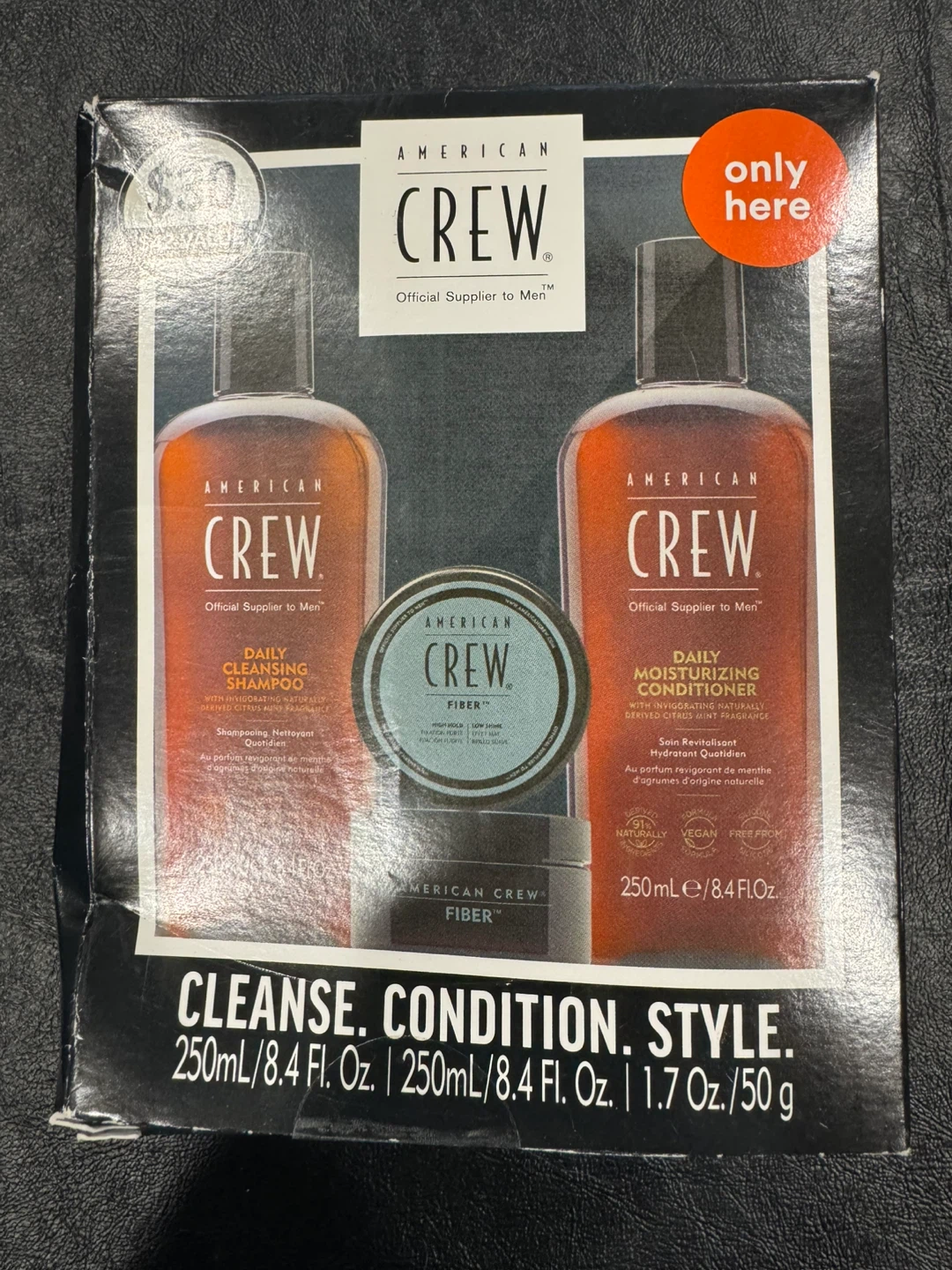 American Crew Daily Shampoo, Conditioner Set