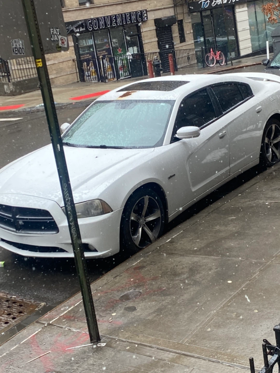 White Dodge Charger R/T 100th edition hemi 2014 225,000 miles - photo 2