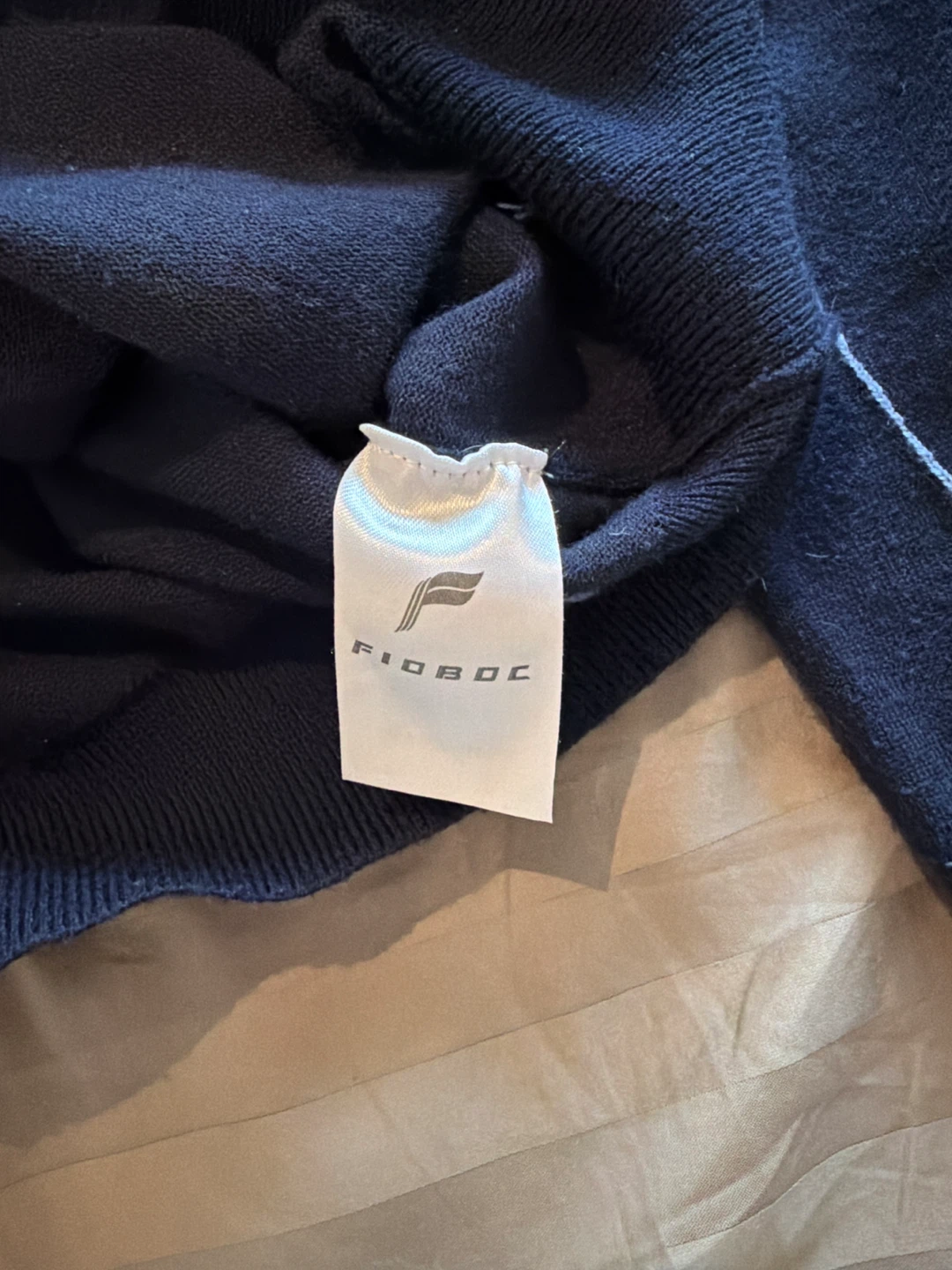 Fioboc Navy Blue Sweater Men size M - photo 3