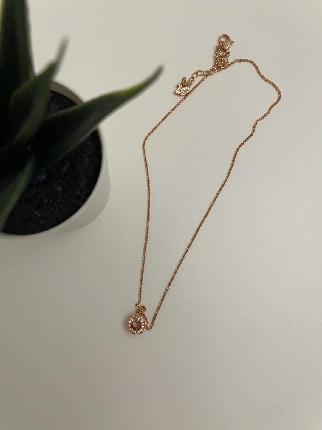 Swarovski Rose Gold Crystal Necklace - photo 2