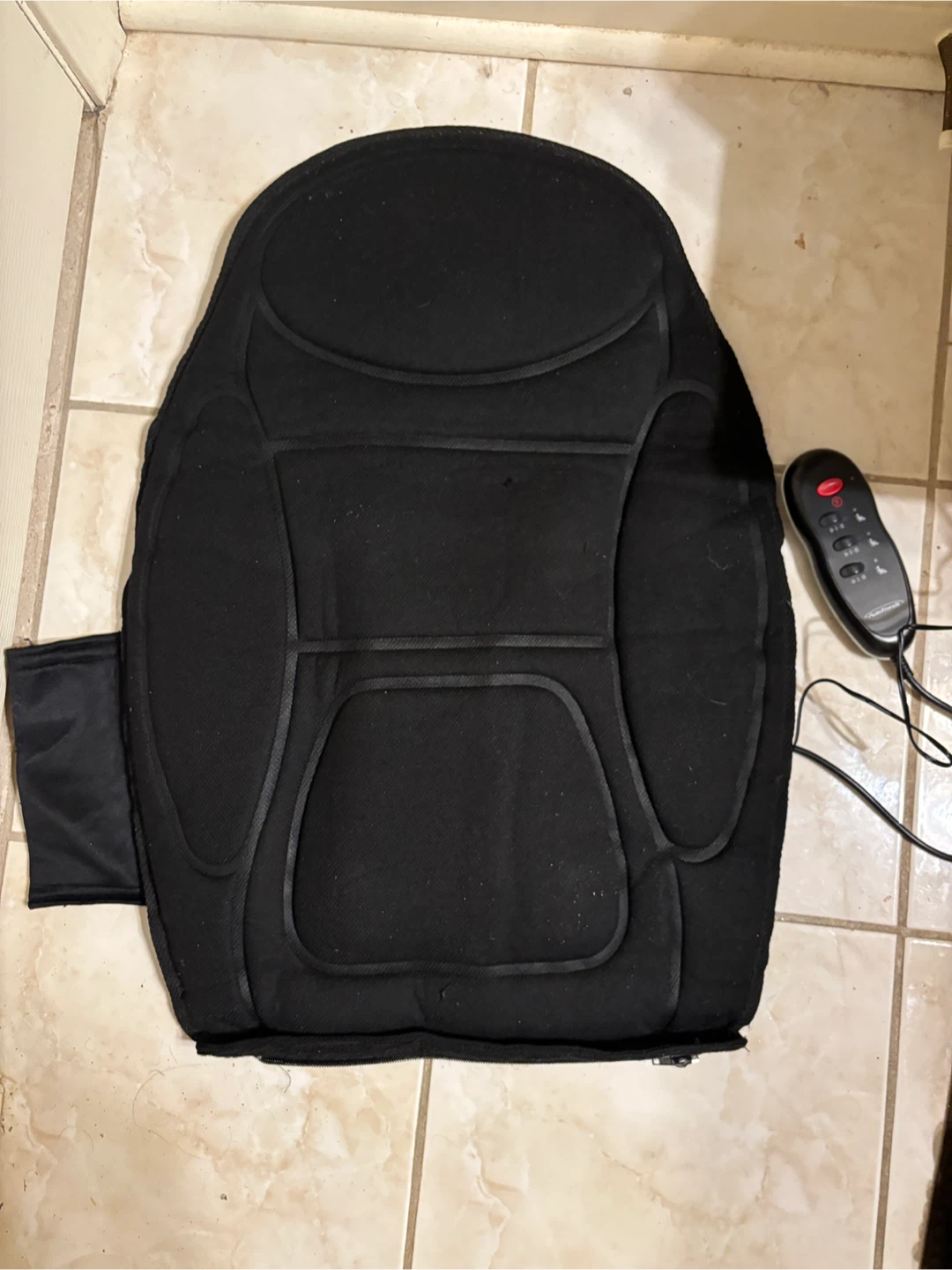 Heated Massage Seat Cushion with Remote by Auto Accessories Co - photo 3