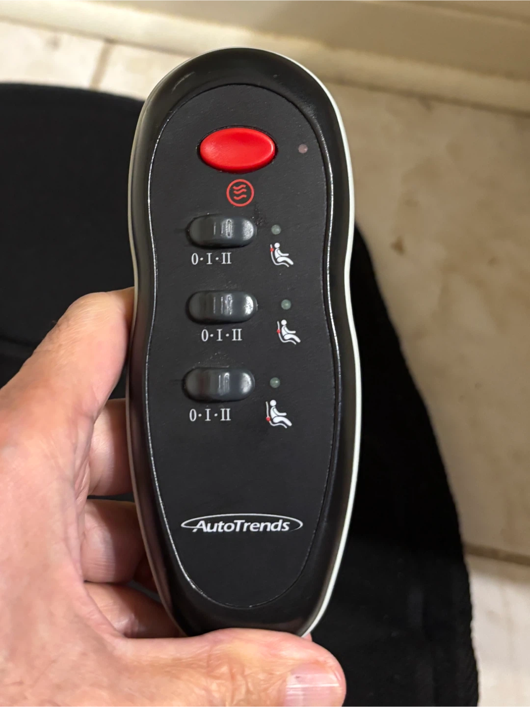 Heated Massage Seat Cushion with Remote by Auto Accessories Co - photo 2