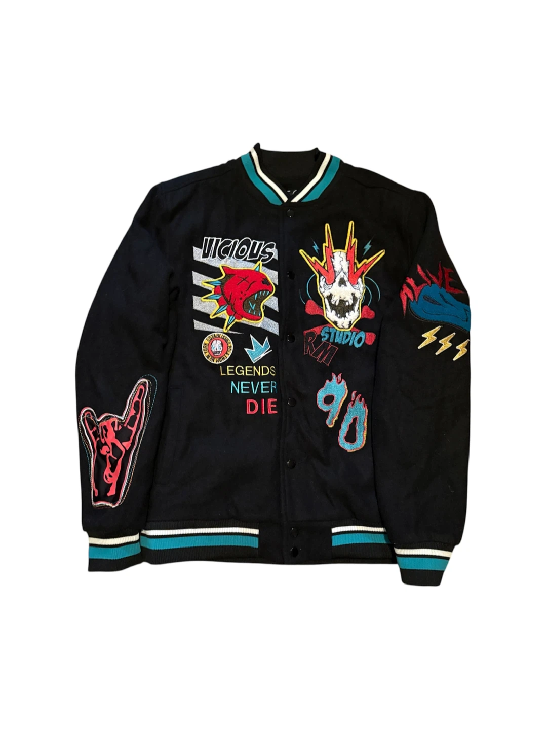 Black Rebel Minds Bomber Jacket