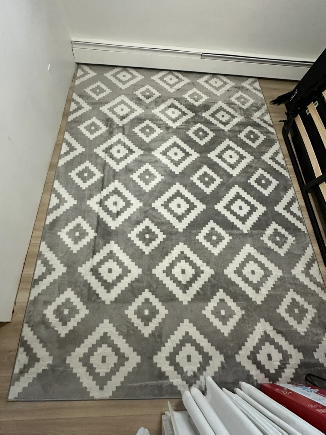 A2Z Rug Trendy Collection Area Rug Grey