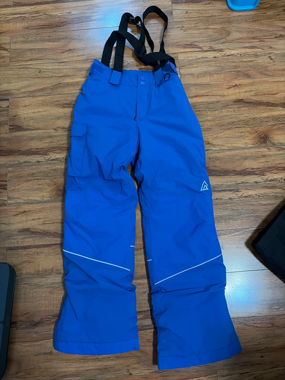Ripzone Blue Snow Pants with Suspenders Kids Medium 🥕