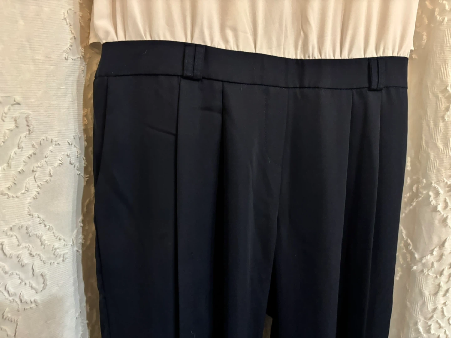 Women's Sleeveless Jumpsuit with Collar - photo 4
