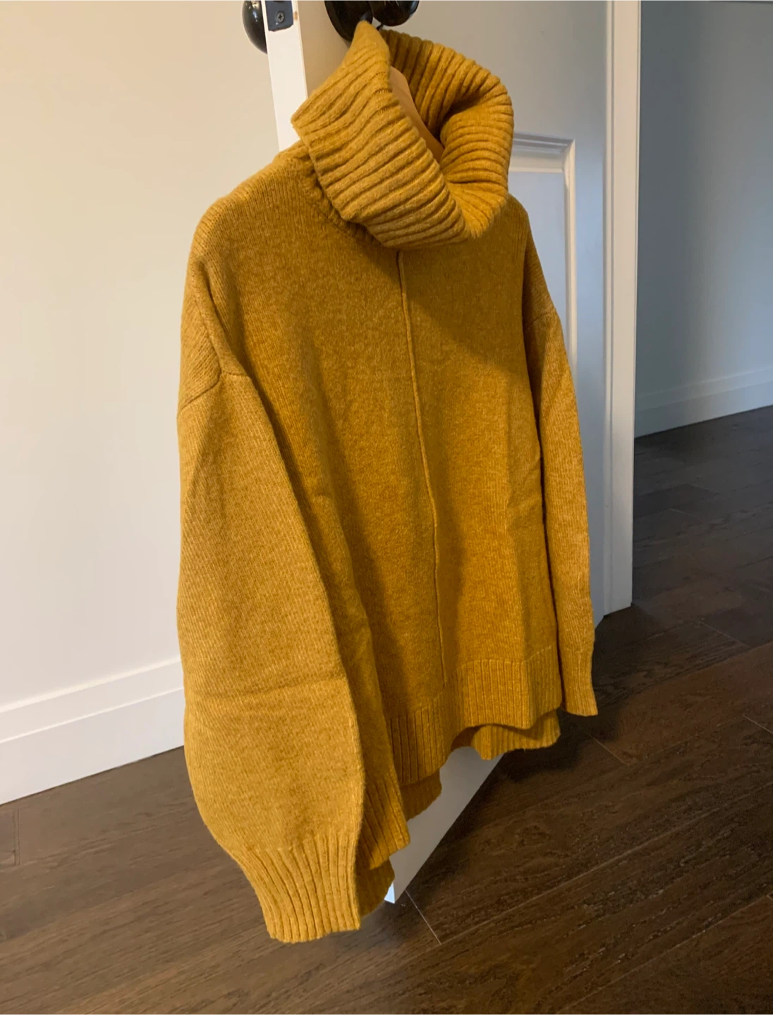 Mustard Yellow Turtleneck Sweater - photo 2