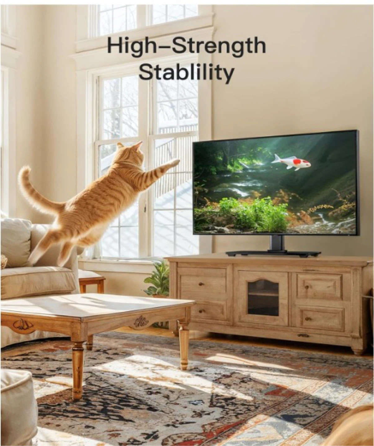 Brand new PERLESMITH Universal TV Stand (32–60 inch TVs) - photo 2
