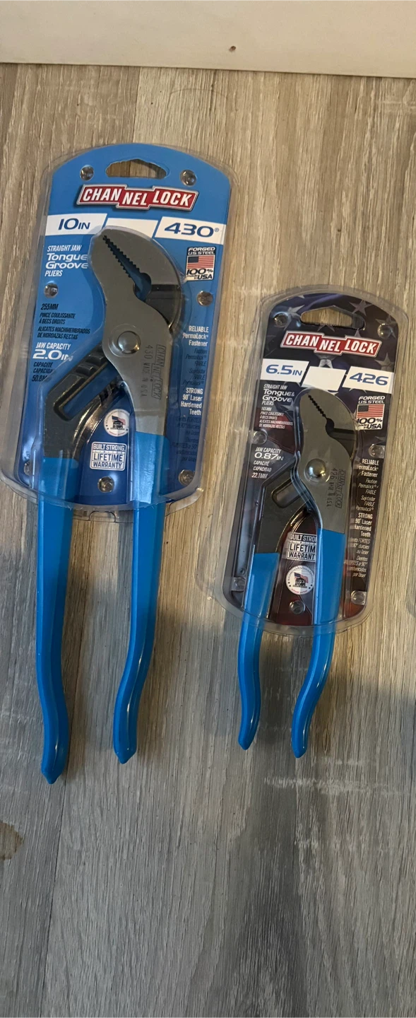 Assorted Milwaukee and Channel Lock Pliers and Tools - photo 3