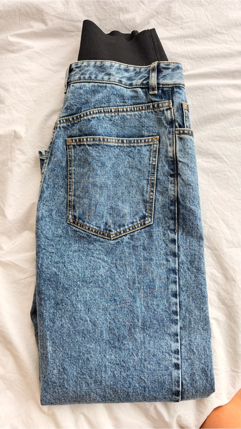 ALAIA PARIS Women's Blue Denim Jeans Size 34 - photo 4