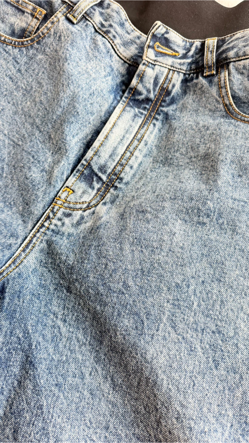 ALAIA PARIS Women's Blue Denim Jeans Size 34 - photo 3