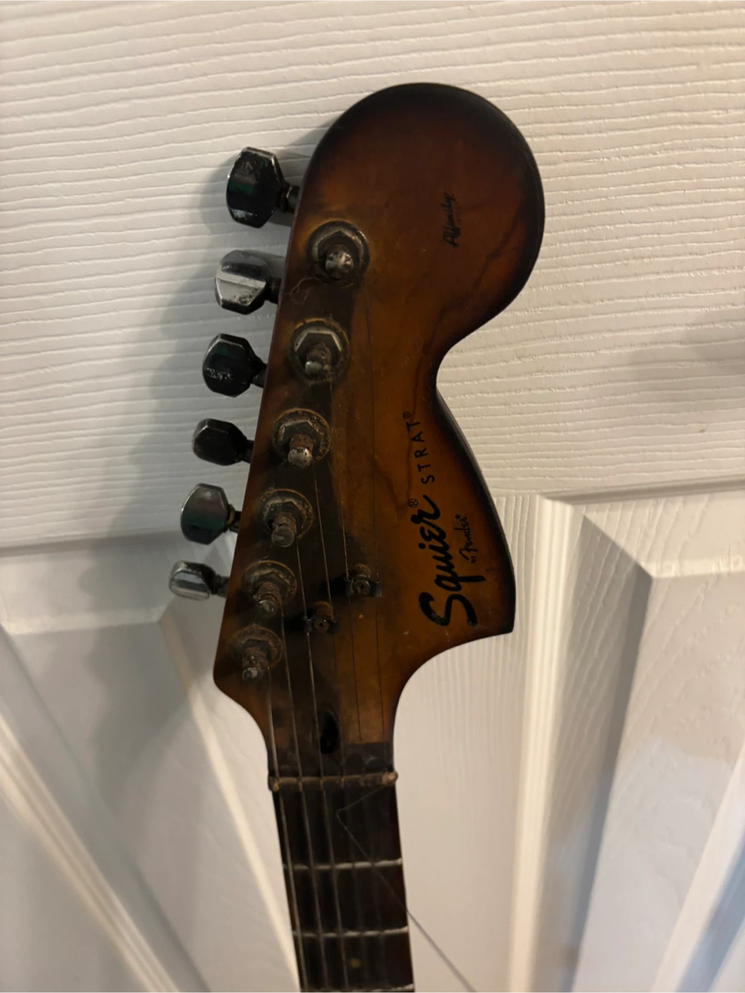 Squier Stratocaster Electric Guitar - Black - photo 2