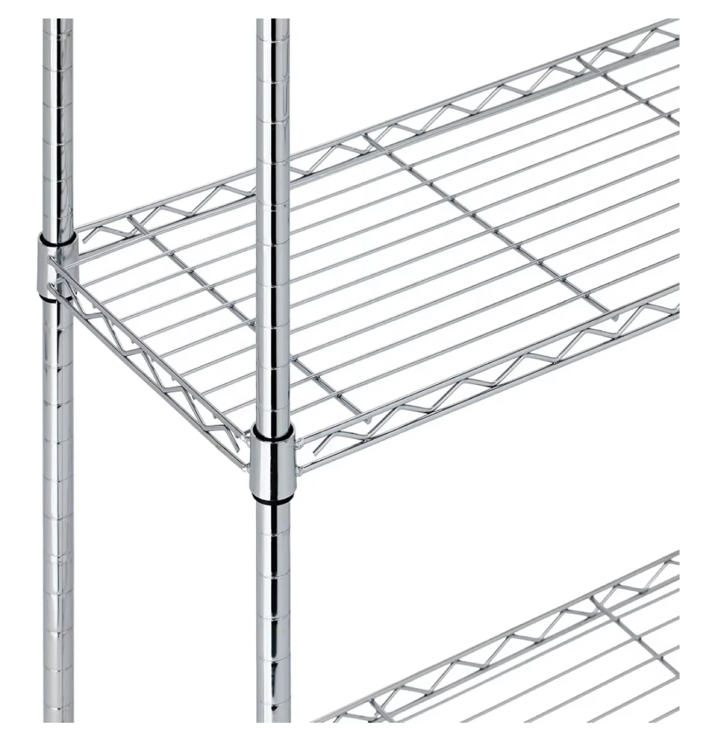 5-Shelf Adjustable Steel Wire Shelving Organiser - photo 2