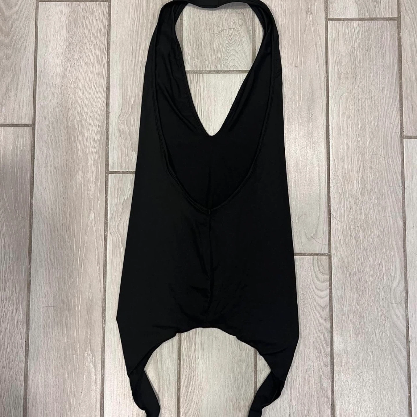 Black Halter Neck Dress - photo 2
