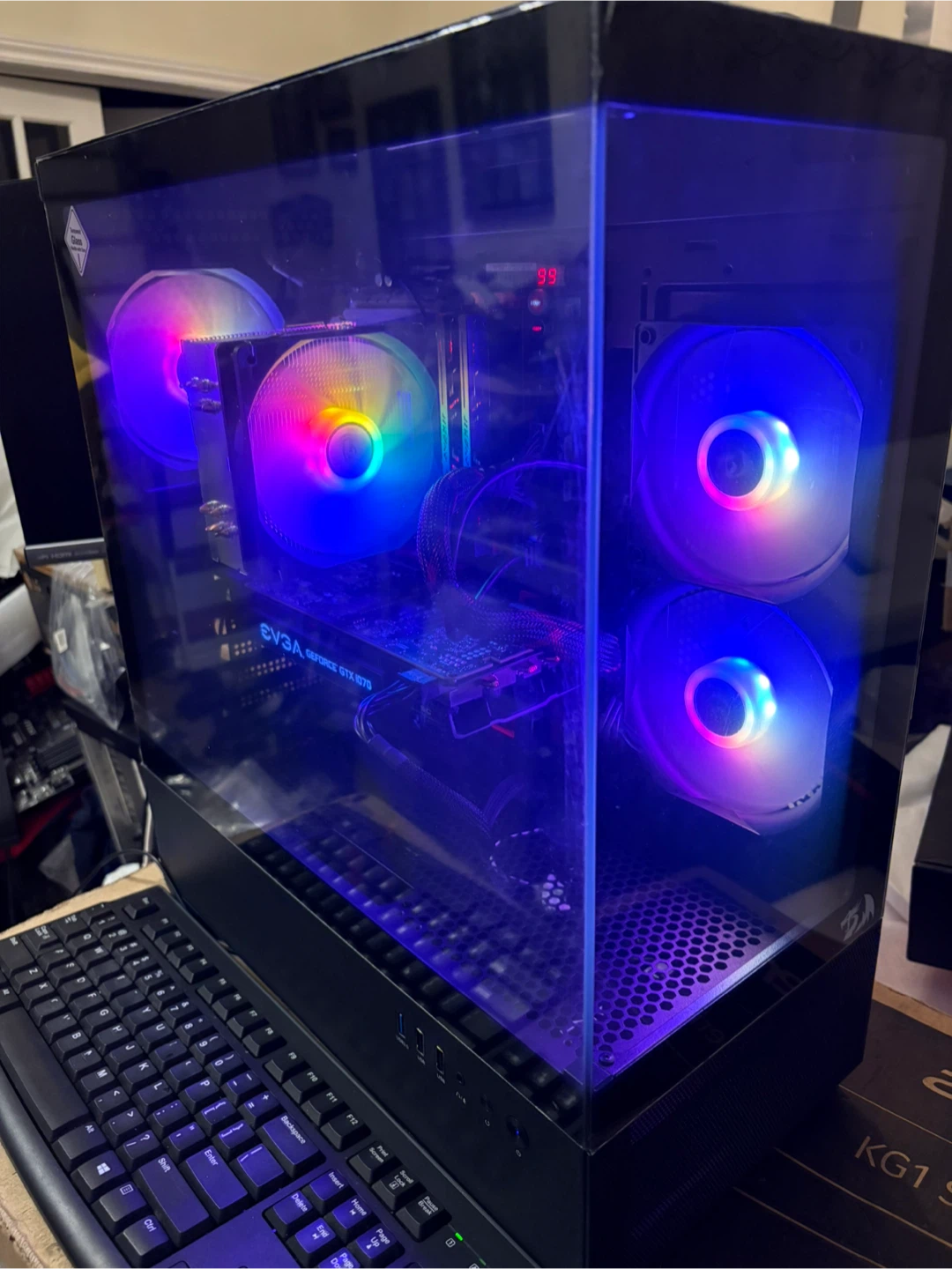 Gaming PC, i7-4790K, 16GB RAM, 250GB SSD, WiFi, GTX 1070 8GB