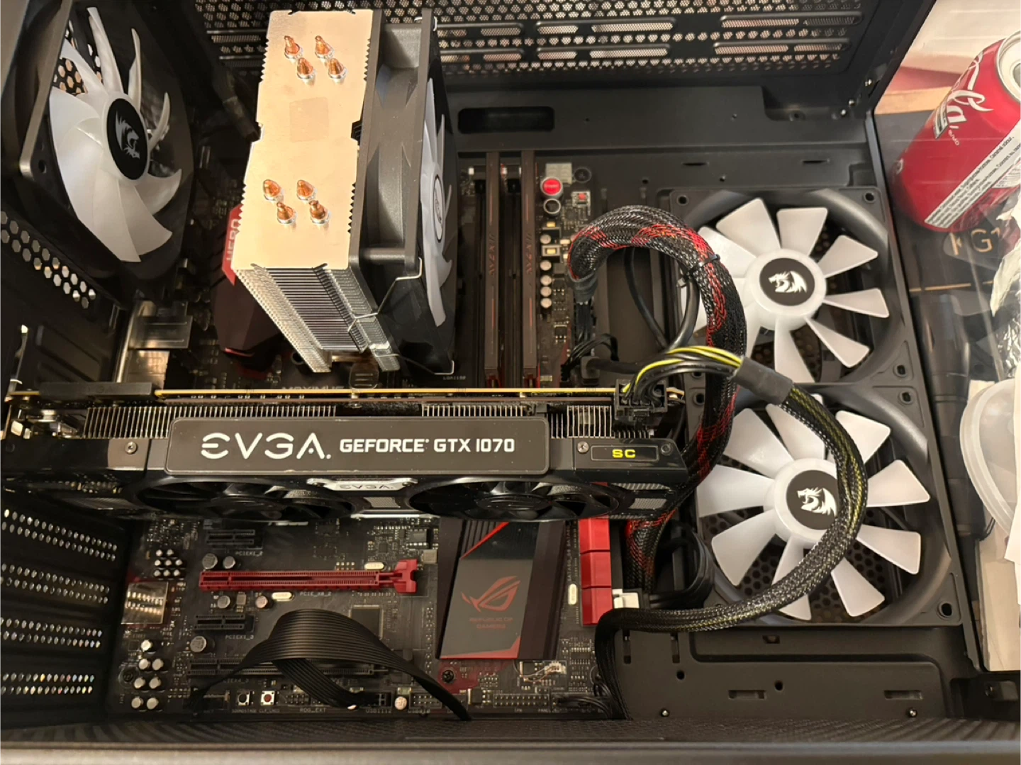 Gaming PC, i7-4790K, 16GB RAM, 250GB SSD, WiFi, GTX 1070 8GB - photo 5