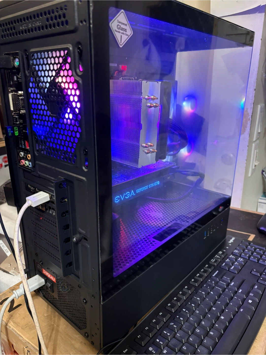 Gaming PC, i7-4790K, 16GB RAM, 250GB SSD, WiFi, GTX 1070 8GB - photo 4