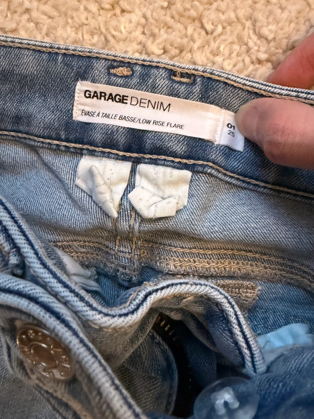 Garage Denim Women's Light Wash Flare Jeans - photo 2