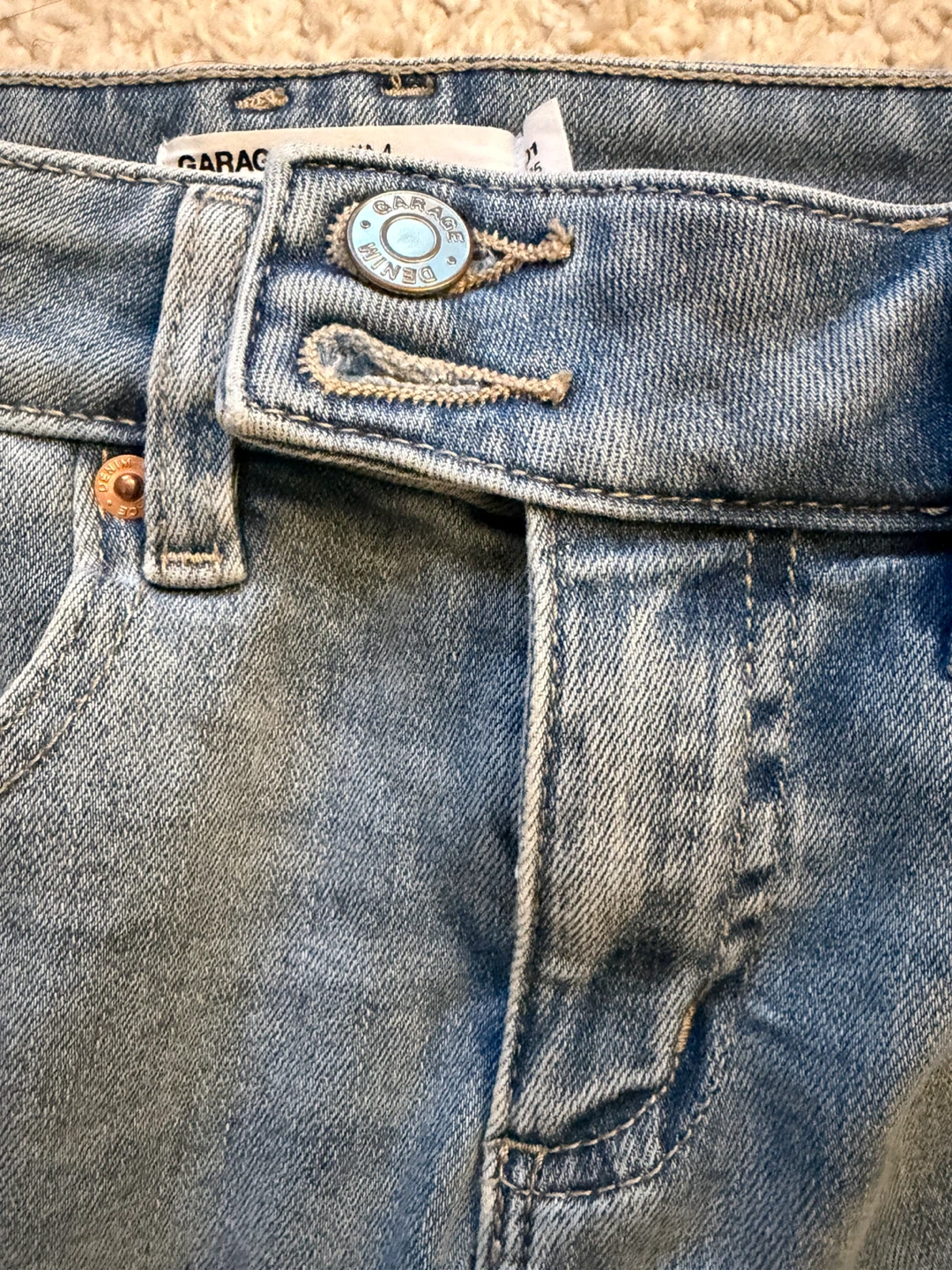 Garage Denim Women's Light Wash Flare Jeans - photo 4