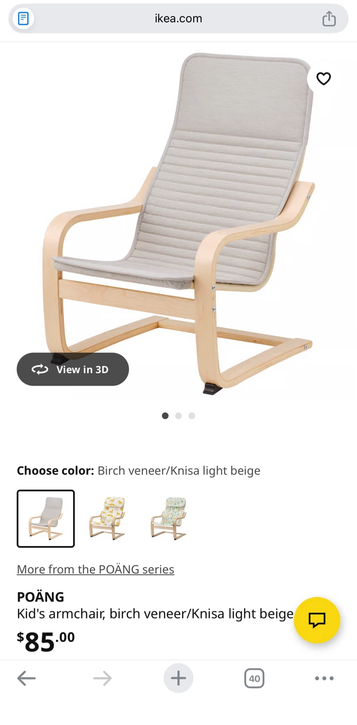 Ikea chair for kids - photo 4