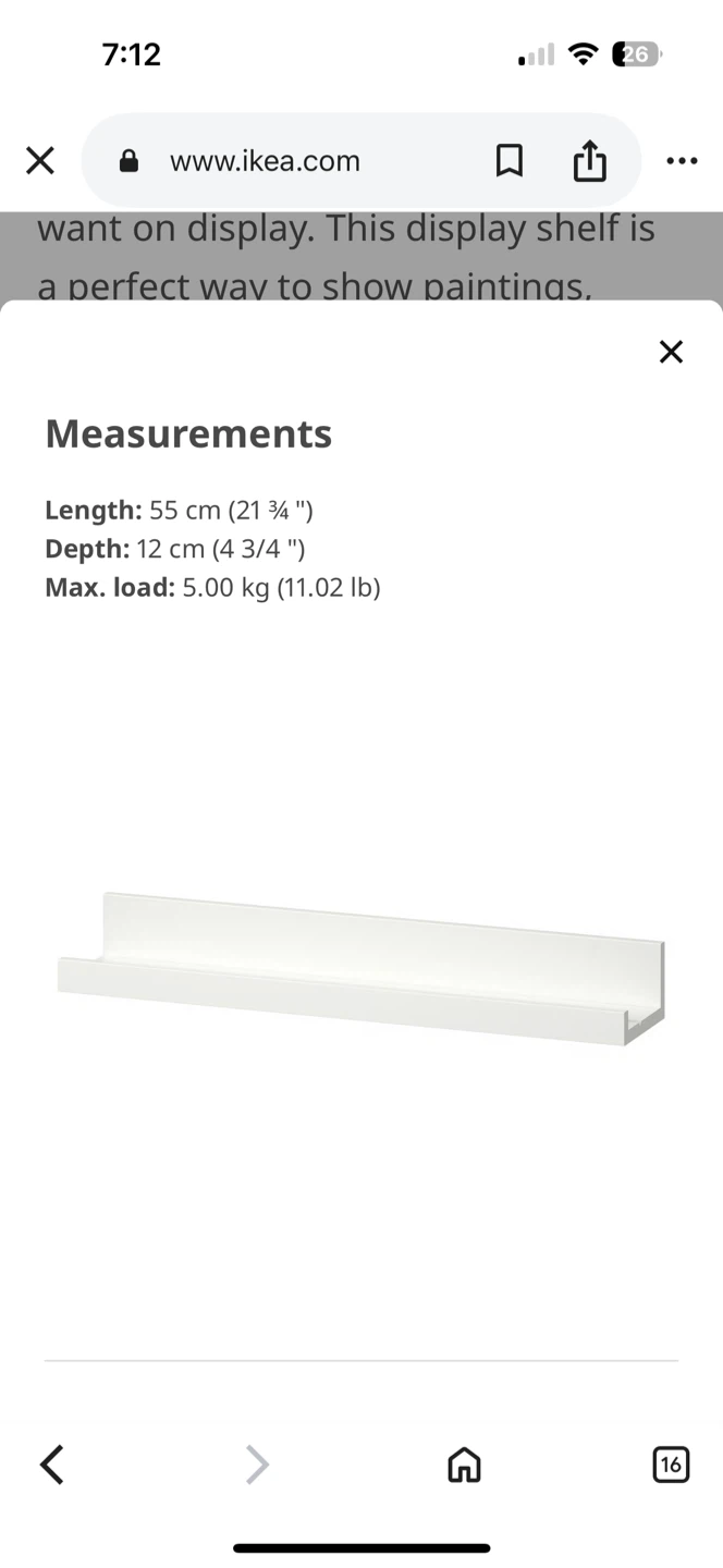 Two IKEA LACK Wall Shelf - photo 3
