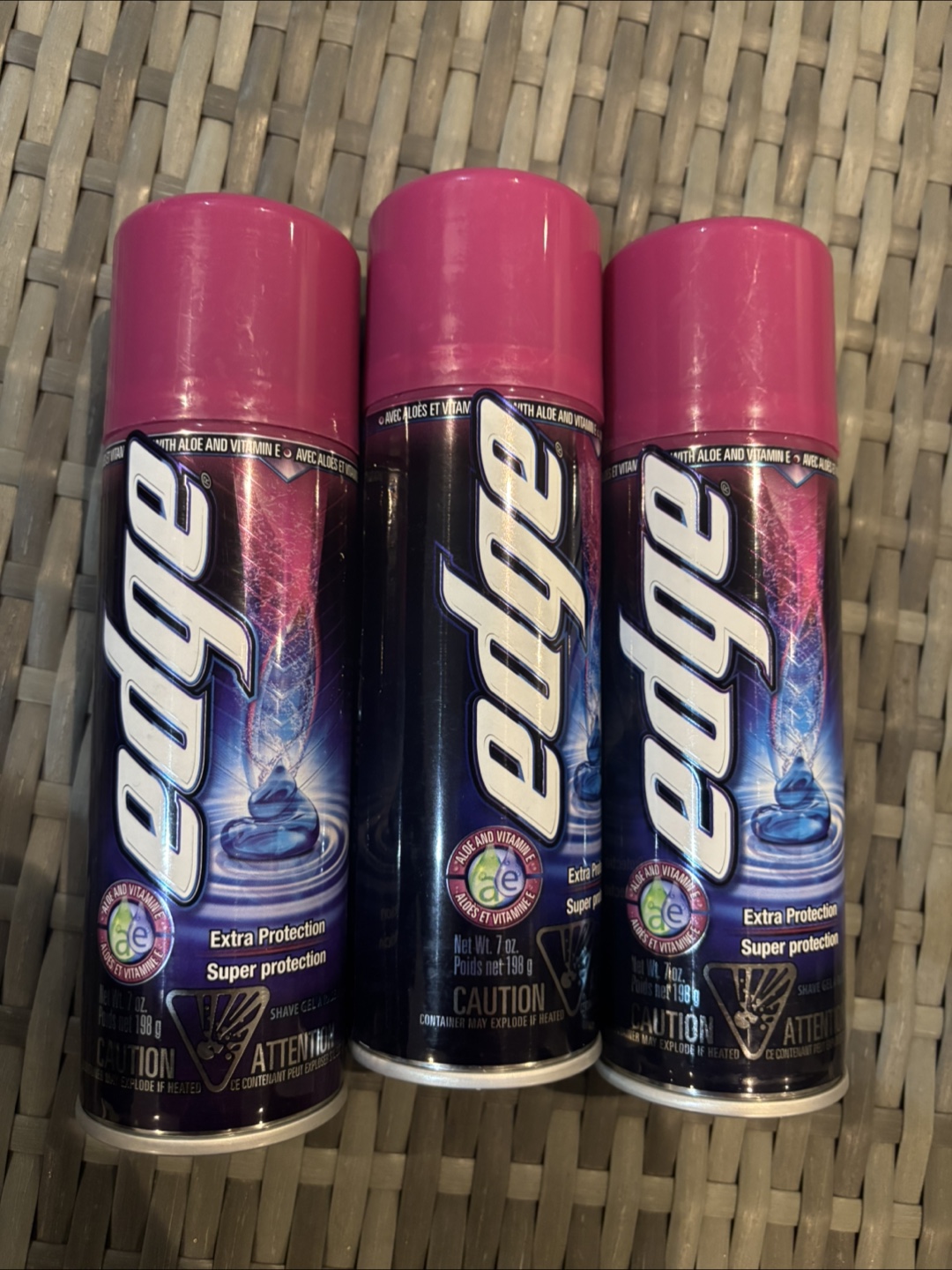 Edge Extra Protection Super Protection Shave Gel (3 Pack)