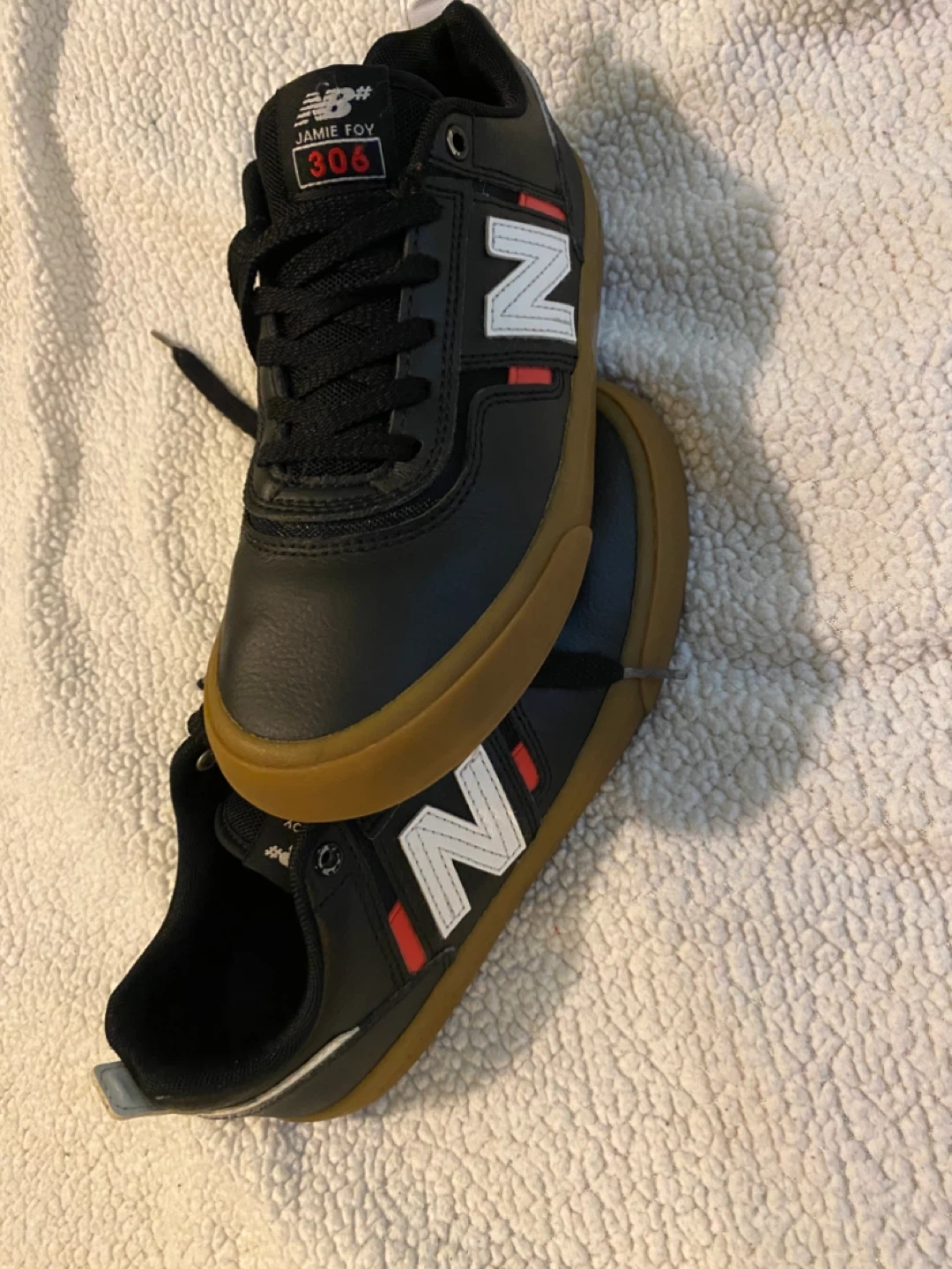 New Balance Jamie Foy 306 Skate Shoes Black Gum US 6.5 - photo 4