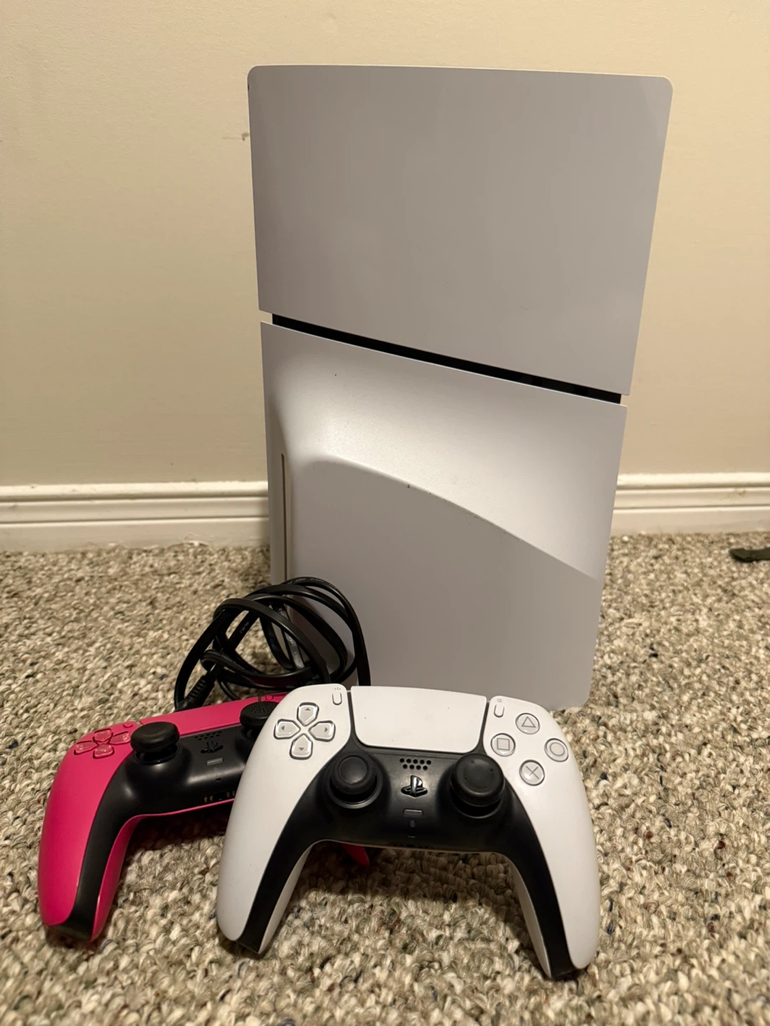 PlayStation 5 Console with Two Controllers