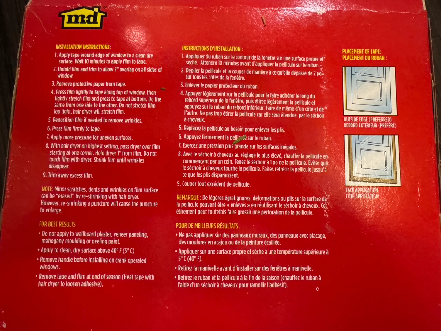 2 MD Shrink & Seal 5-Window Insulation Kits - photo 3