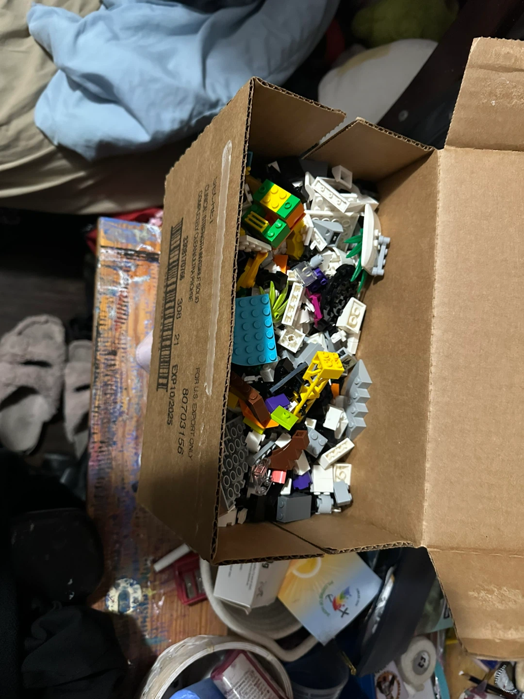 Selling assorted Lego in a box