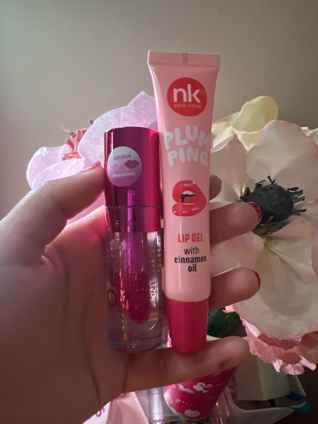 NK Lip gloss and Changing Lip Oil from Essence