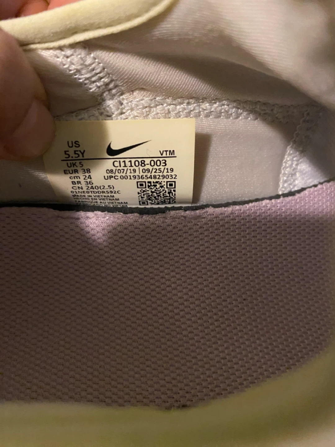 Nike Air Max 270 Toddler Shoes Size 5.5Y