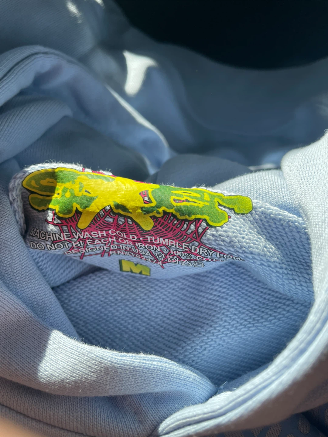 Sp5der hoodie  blue - photo 2