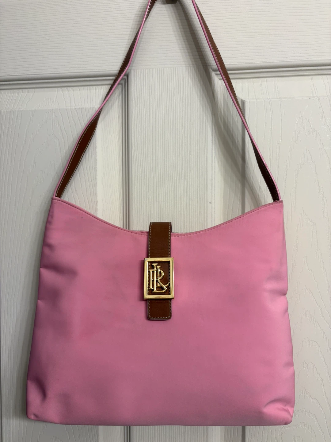 Pink Ralph Lauren Shoulder Bag