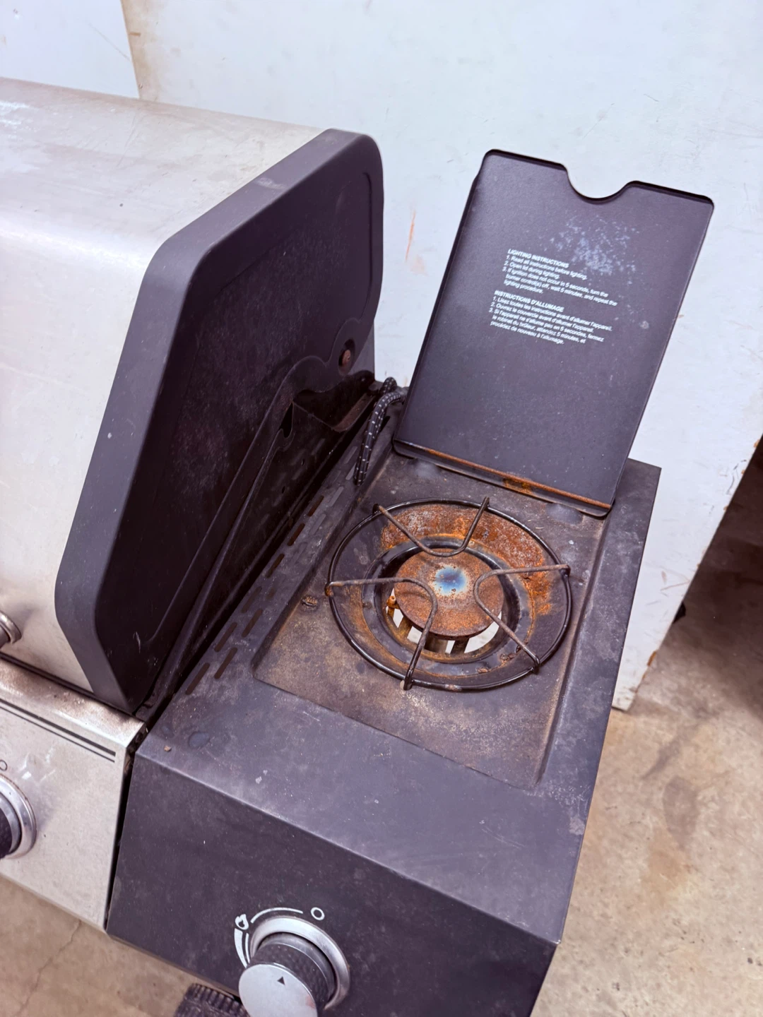Master Forge Propane Grill with Side Burner - photo 2