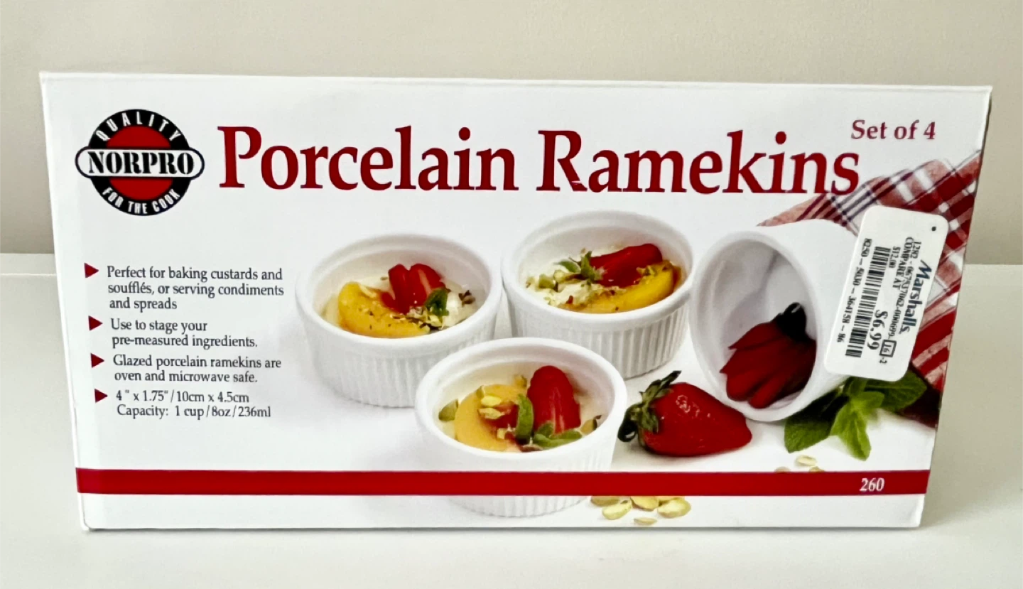 Norpro Porcelain Ramekins - Set of 4 - photo 2