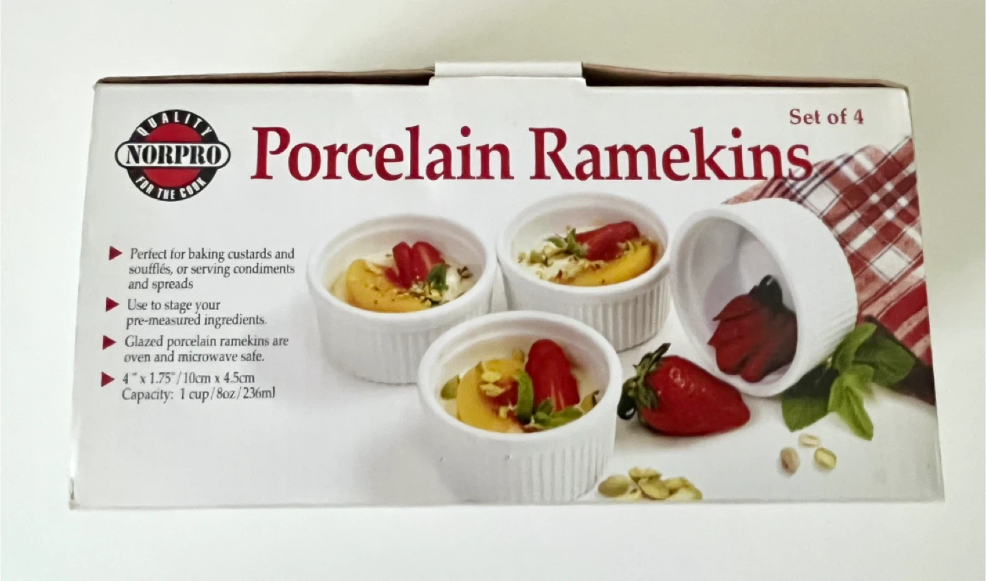 Norpro Porcelain Ramekins - Set of 4 - photo 3