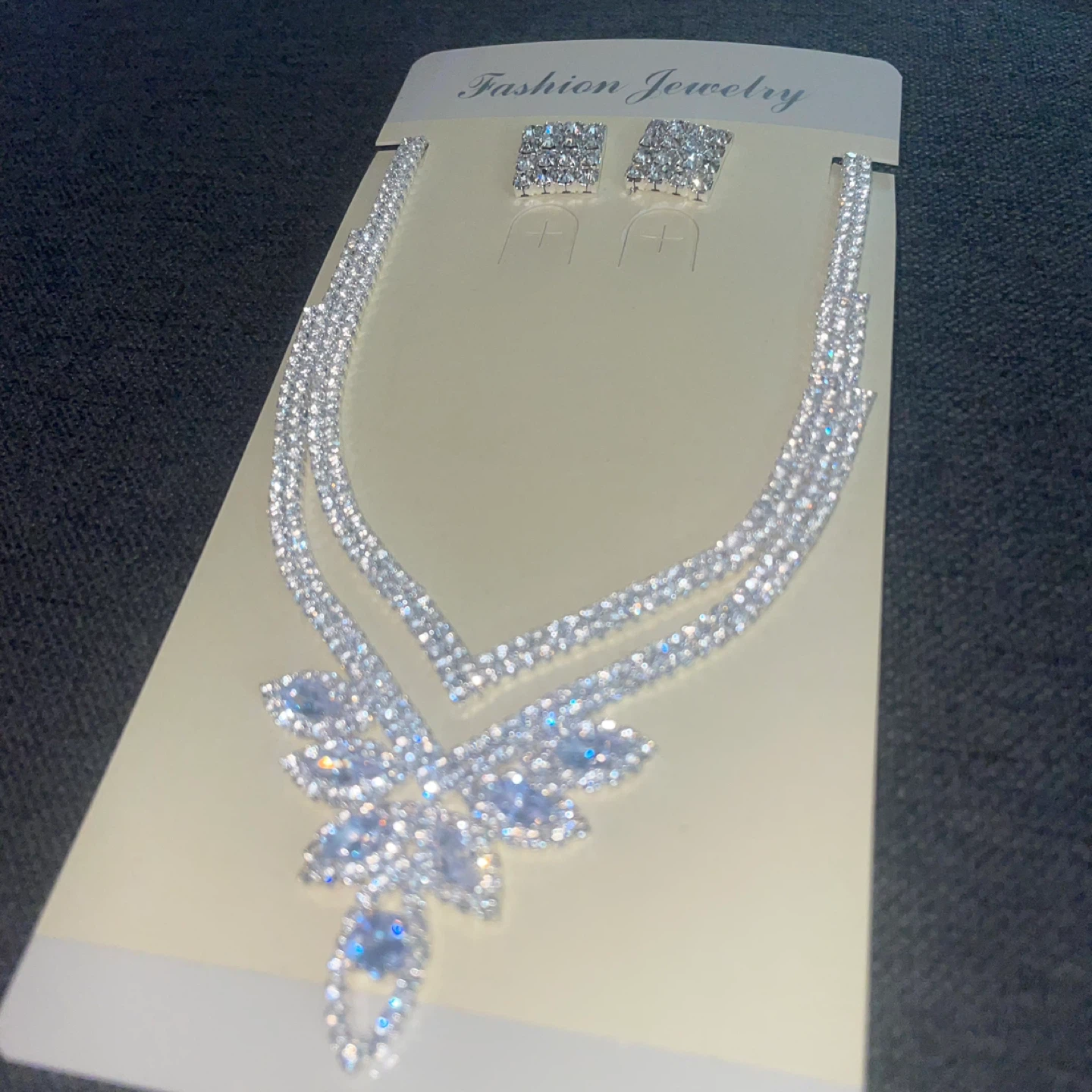 Fashion Jewelry Necklace and Earring Set - photo 3