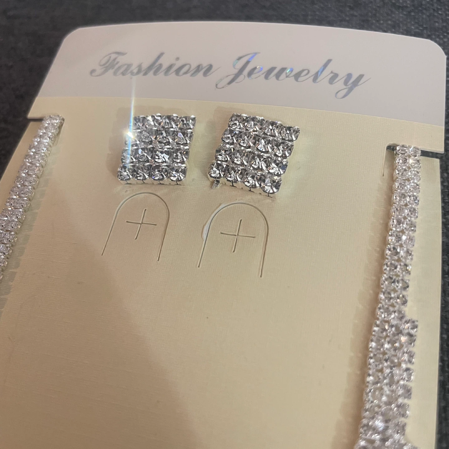 Fashion Jewelry Necklace and Earring Set - photo 4