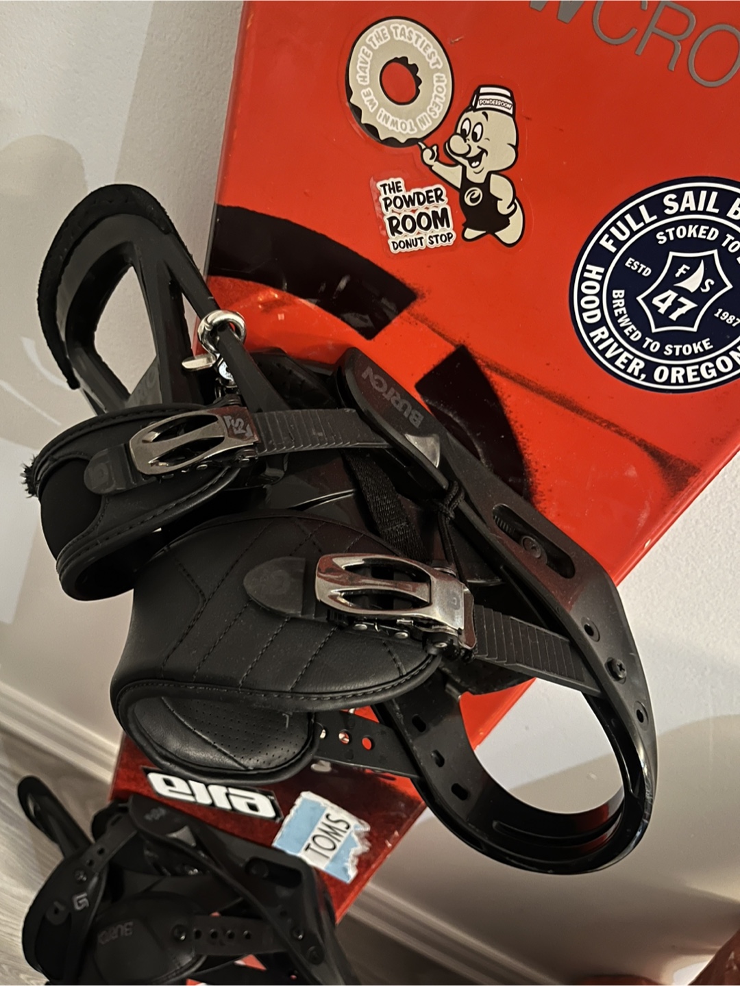 Snowboard with Burton Bindings - photo 3