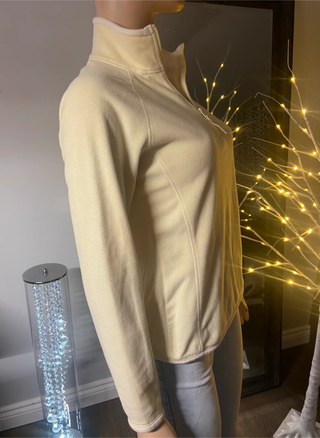 EUC Mountain Warehouse Women's Lemon Yellow Fleece Sweater 6 - photo 4