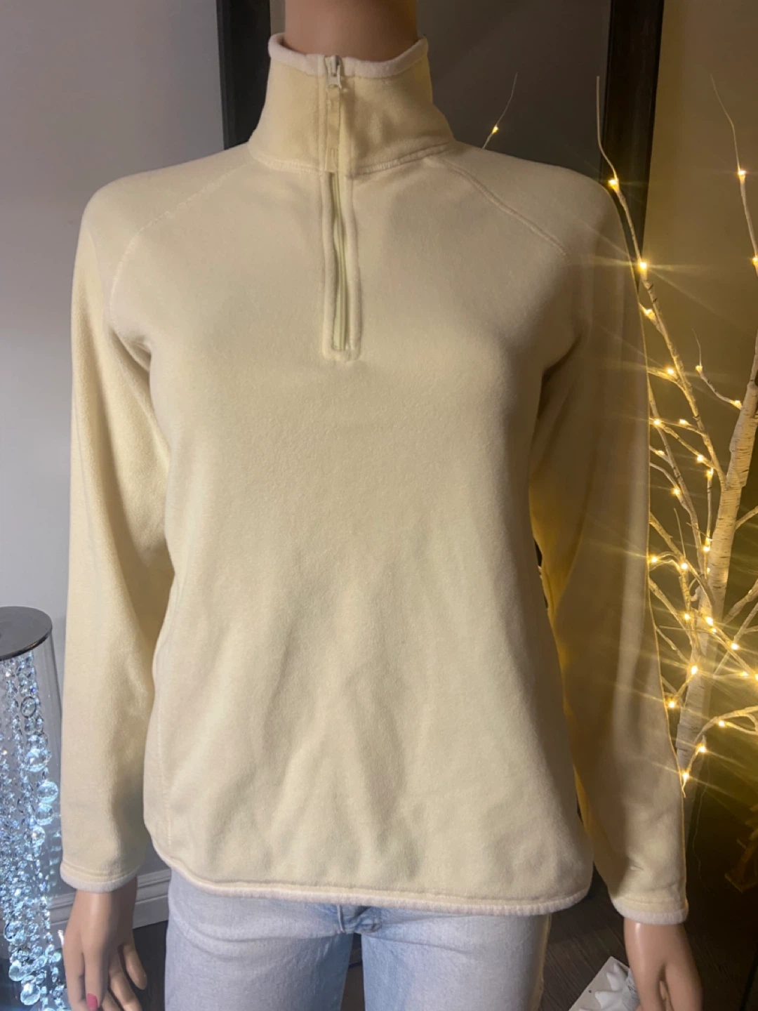 EUC Mountain Warehouse Women's Lemon Yellow Fleece Sweater 6 - photo 2