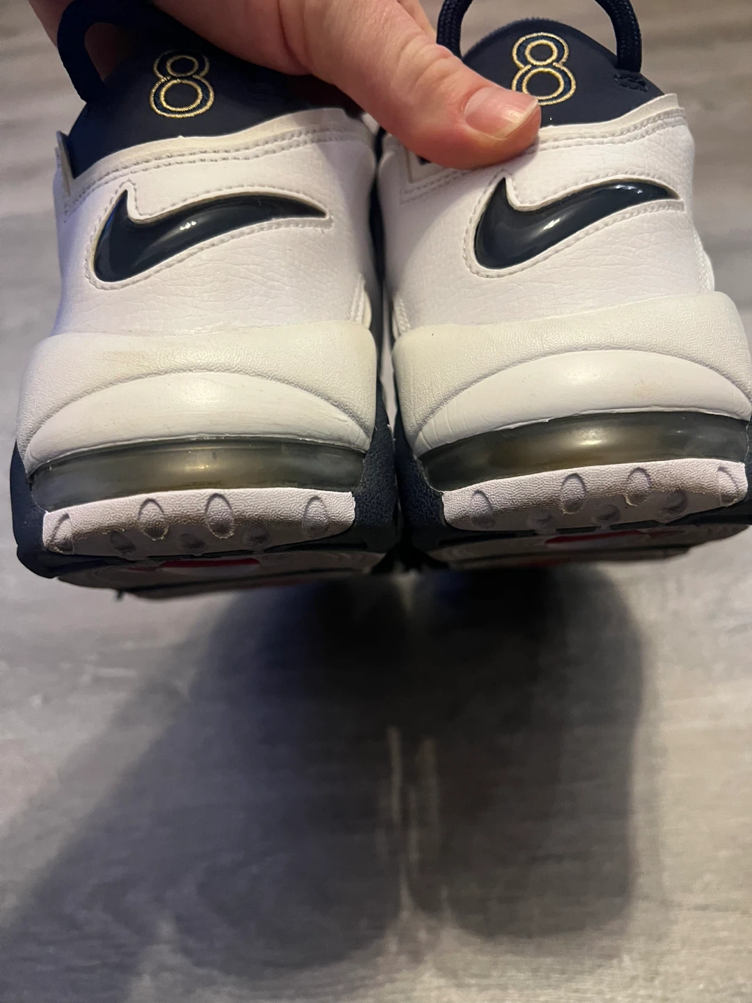 Nike Air More Uptempo 96 Olympics Sneakers - photo 5