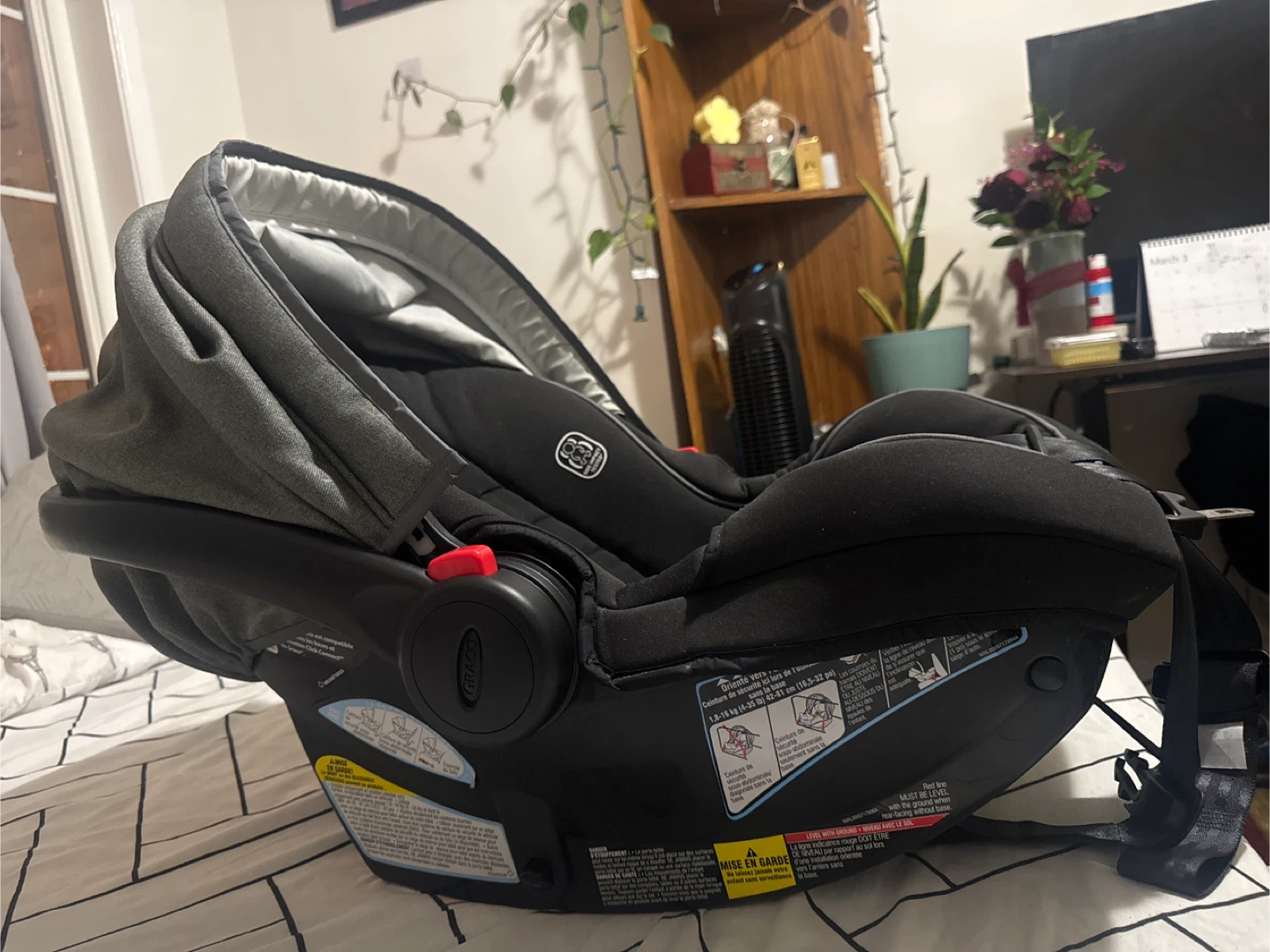 Graco Modes Stroller with infant car seat- Grey - photo 3