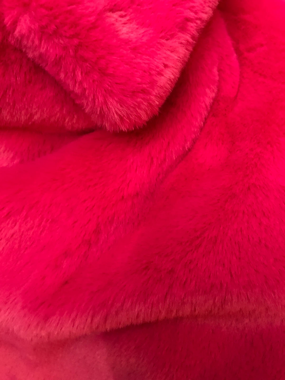 Hot Pink Faux Fur jacket - photo 2