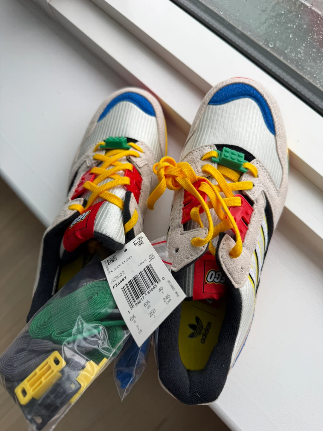 Adidas ZX 8000 LEGO Shoes 7US