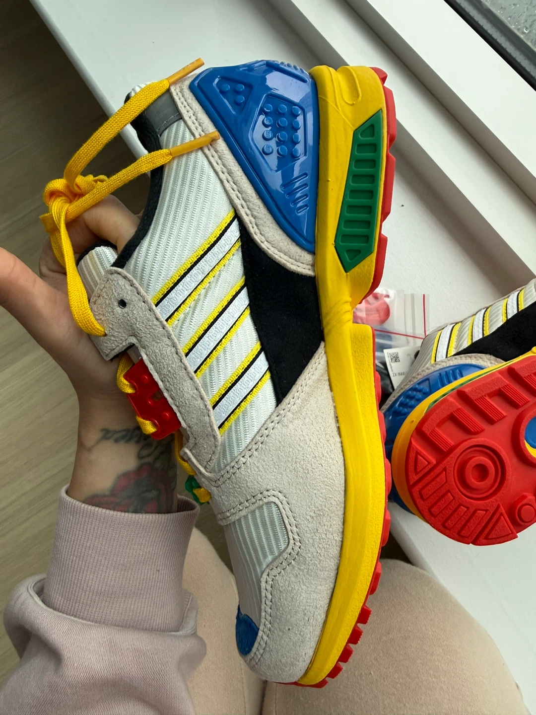 Adidas ZX 8000 LEGO Shoes 7US - photo 5