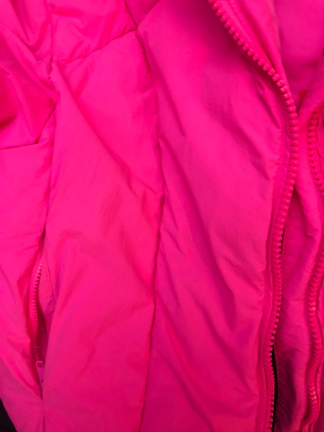 ZARA Puffer Jacket - Bright Pink - photo 2